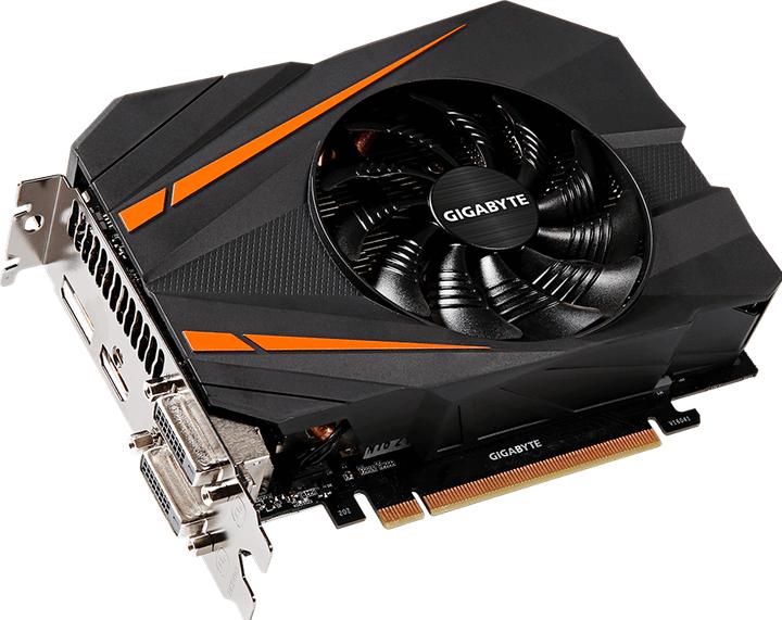 Actual product image Gigabyte GeForce GTX 1070 Mini ITX OC (8 GB)