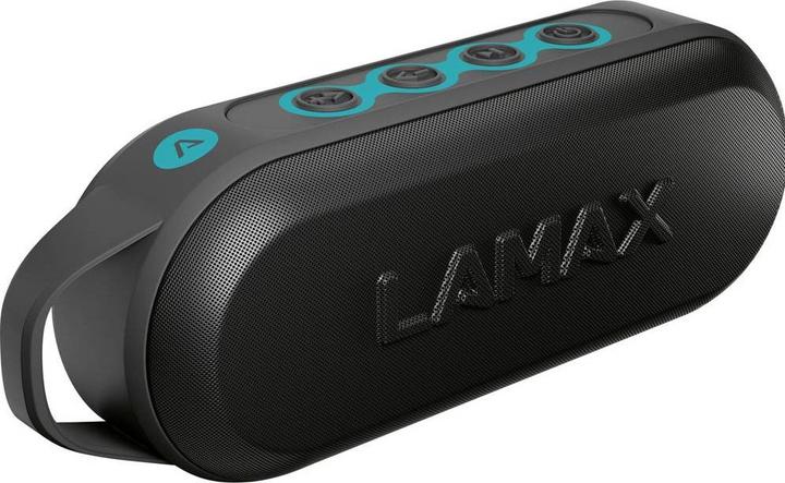 Actual product image Lamax Street2 15W Portable Stereo Speaker Black (22 h)