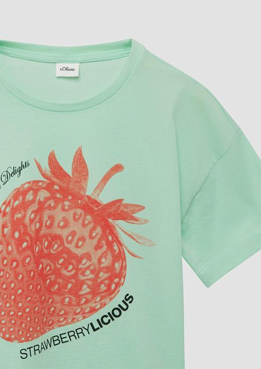 Produktbild S.Oliver T-Shirt Boxy T-Shirt mit Frontprint (170, 176)
