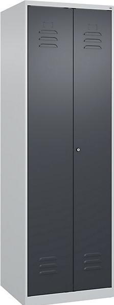 Actual product image C+P Black and white locker Classic PLUS (60 cm, 185 cm)