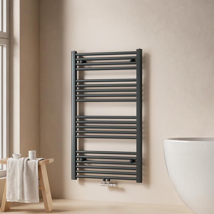 Actual product image Emke Electric bathroom radiator (498 W)