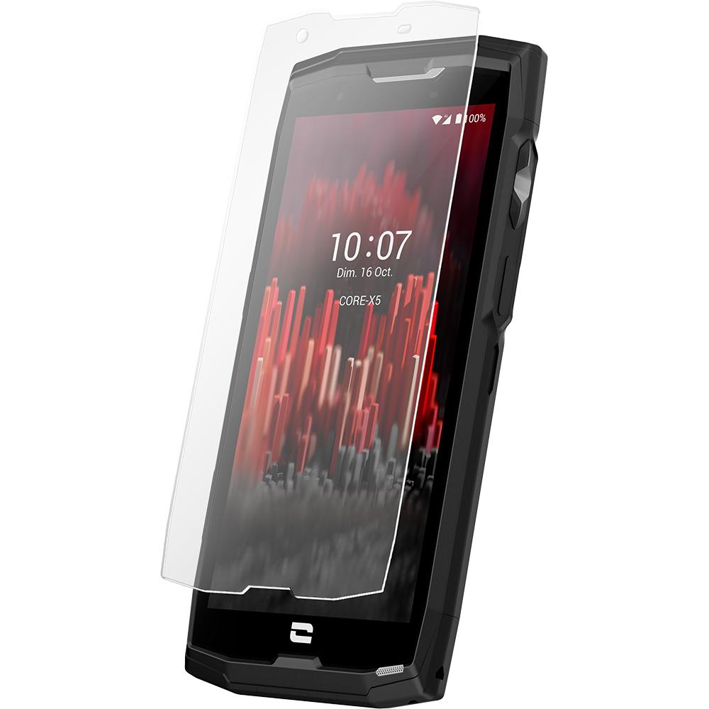 Crosscall Bilschirmfolie (1 Stück, Crosscall Core X5), Smartphone Schutzfolie, Transparent