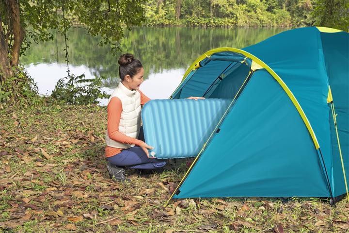 Actual product image Bestway TerrainPro™ self-inflating single sleeping pad for mummy sleeping bags 183 x 51 x 5.1 cm (183 cm)