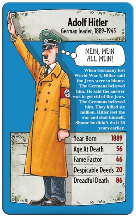 Productafbeelding Top Trumps Bordspel Verschrikkelijke geschiedenissen - Engels (Engels)