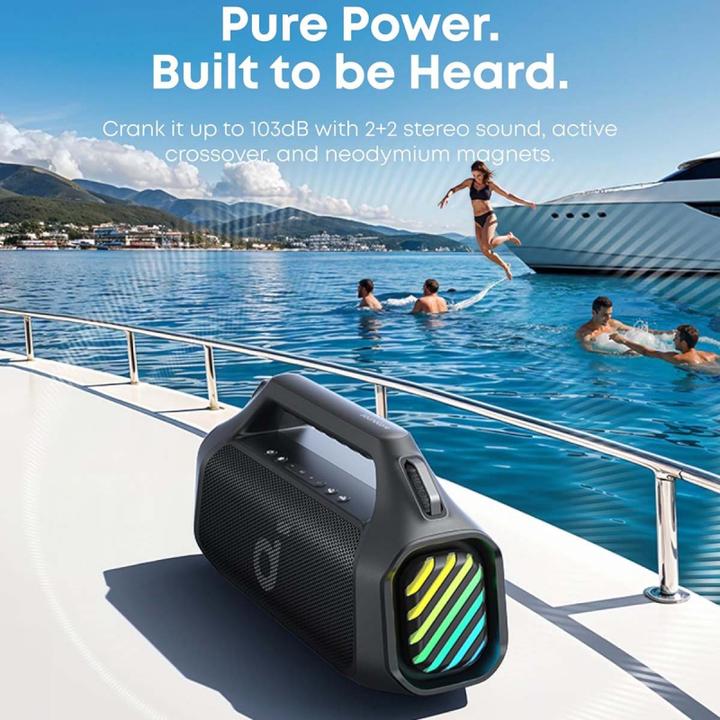 Actual product image Anker Soundcore Boom 2 Pro (20 h, Electrical connection)