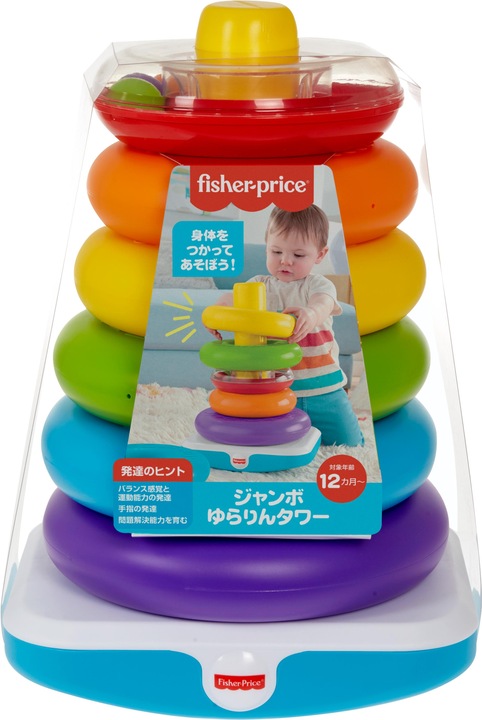 Produktbild Fisher-Price Grosse Farbringpyramide