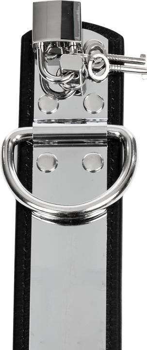 Actual product image Rimba Leather handcuffs