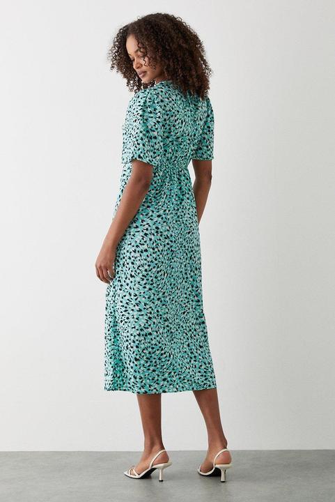 Produktbild Dorothy Perkins Tierdruck Geraffte Taille Flatter Midikleid (34)