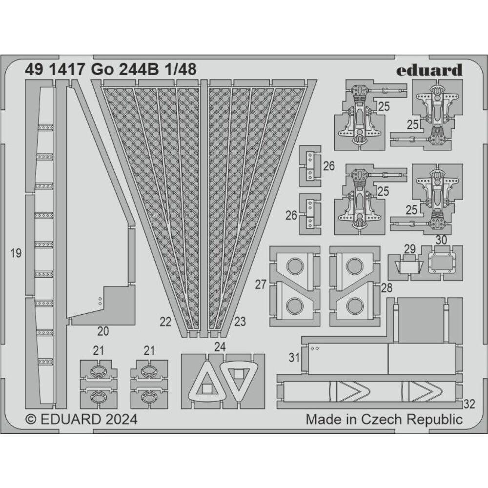 Eduard Go 244B 1/48 ICM