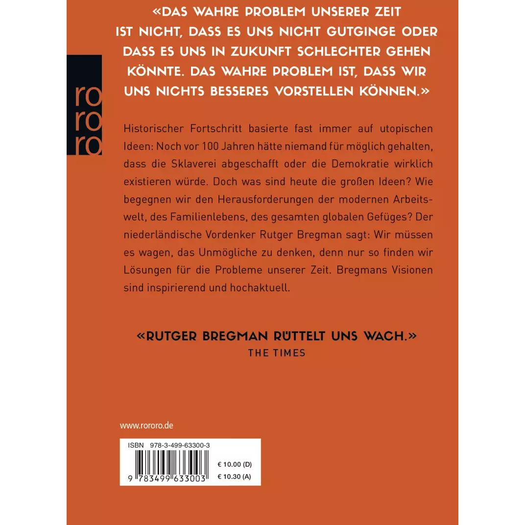 Thumbnail - Utopien für Realisten, Fachbücher von Rutger Bregman