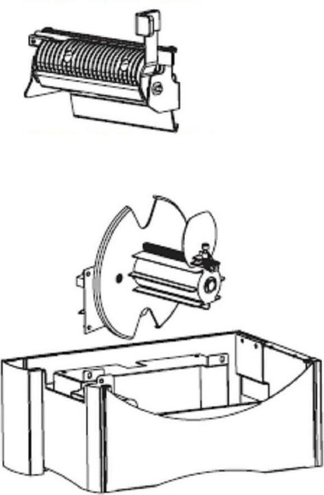 Produktbild Zebra ZM400 int. Rewind/Peel-Combi