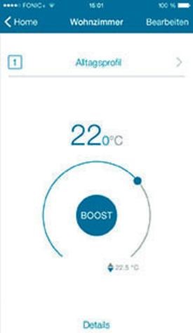 Energie-Label EQ-3 Heizkörperthermostat