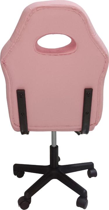 Produktbild HTI-Living Schreibtischstuhl höhenverstellbar 360°-Drehfunktion Rosa-Weiss (37.50 - 47.50 cm)