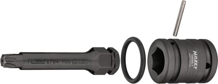 Produktbild HAZET Bremsscheiben Schraubendreher-Steckschlüsseleinsatz Satz 2784-T60/4 ∙ Vierkant20 mm (3/4 Zoll…
