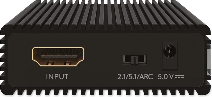Actual product image Goobay HDMI Audio Extractor 4K @ 60 Hz