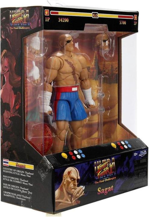 Productafbeelding Jada Street Fighter II Sagat 7,5" Figuur