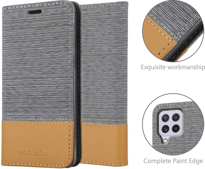 Actual product image Cadorabo Jeans Book Cover (Samsung Galaxy M22, Samsung Galaxy A22, Samsung Galaxy A32)