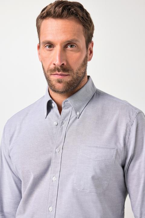 Produktbild JP1880 Oxfordhemd FLEXNAMIC®, Langarm, Buttondown-Kragen, Modern Fit (XL)