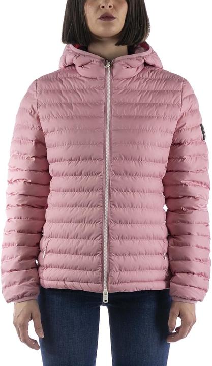 Ecoalf Atlanticalf Damenjacke aus recyceltem Polyester, runder Kragen, Primaloft-Füllung, ultraleicht (S)