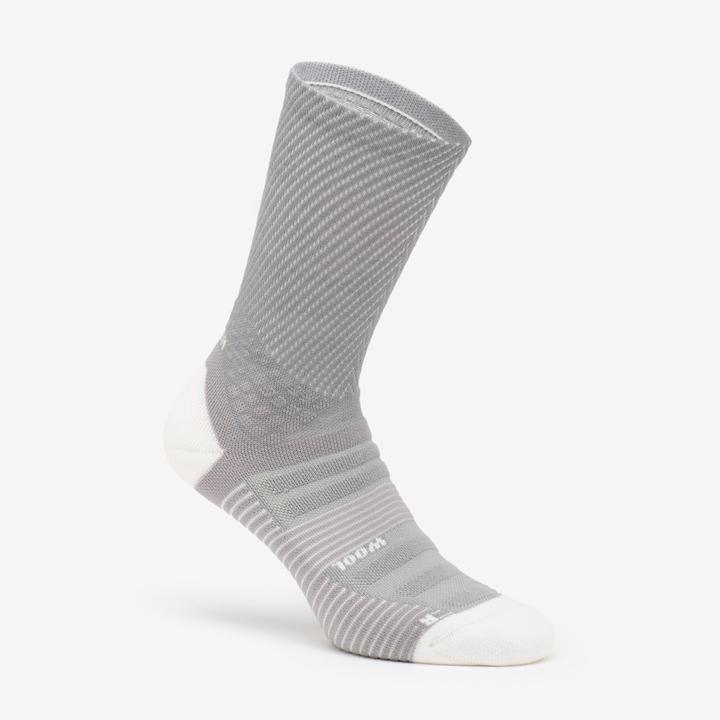 Actual product image Quechua Wandersocken hoch 2 Paar - Hike 900 grau (39 - 42)