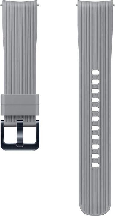 Produktbild Samsung Armband Silikon (20 mm, 41 mm, 42 mm, Silikon, Gear S2, Gear Sport, Galaxy Watch, Galaxy Watch Active 2, Galaxy Watch Active, Galaxy Watch 3)