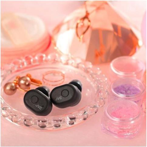 Image du produit JVC HA-A10T Casque IE sans fil véritable noir charbon de bois (4 h, Sans fil)