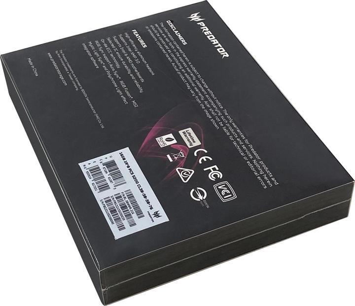 Produktbild Acer VESTA2-64GB-6000-2R8-V1 (2 x 32GB, DDR5-RAM, DIMM)