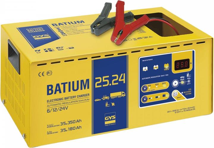 Produktbild GYS Batterie-Ladegerät, BATIUM 25 24 (12V, 24V, 6V, 25 A)