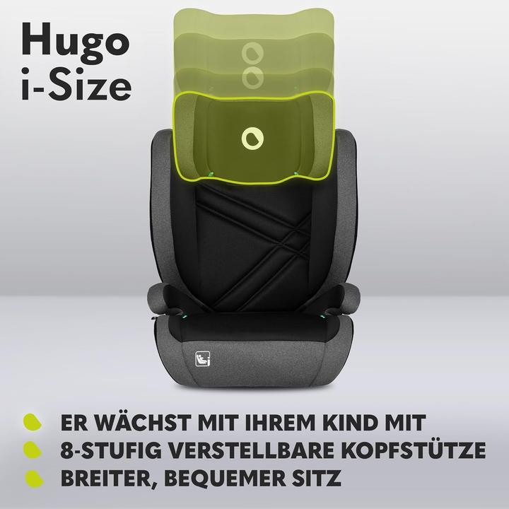 Image du produit Lionelo Hugo I-Size (Rehausseur de siège pour enfant, Siège pour enfant, Norme ECE R129/i-Size)