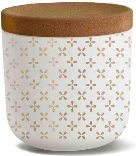 Produktbild Chic.Mic Plastikbehälter mit goldenen Fliesen von Kork Deckel 570 ml - Chic -micic (PLA, Gold)