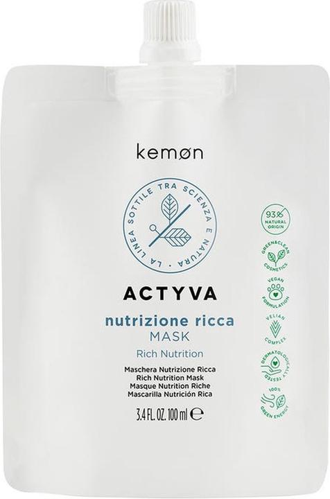 Kemon Actyva Nutrizone Ricca - Intense Mask For Ultra-Dry Hair