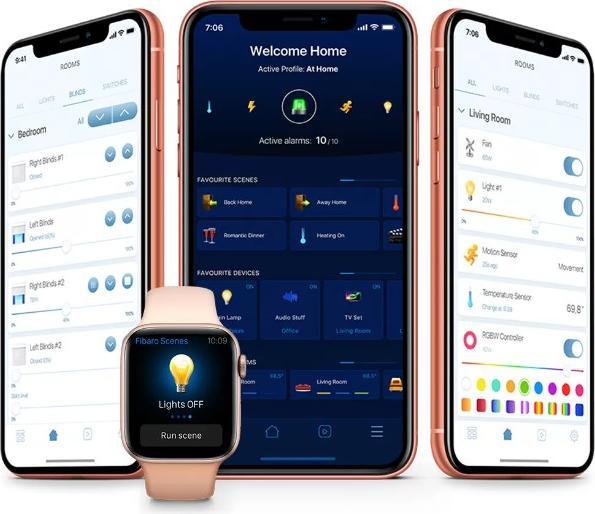 Produktbild Fibaro teckdose Walli Outlet Type E mit Repeaterfunktion zur Steuerung elektrischer Gerte schwarz