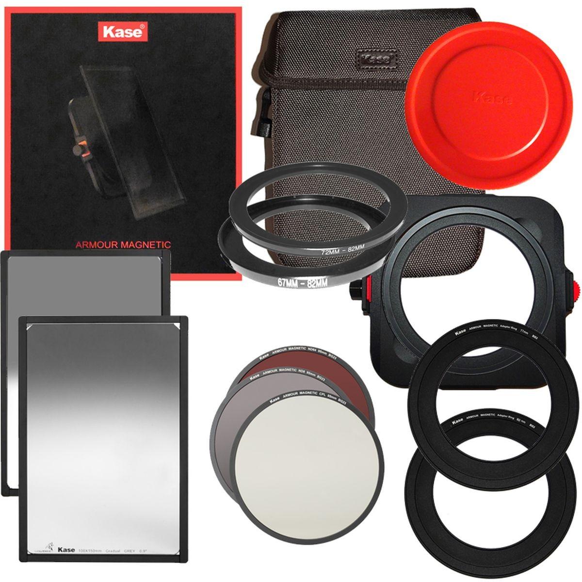 Kase Kit Armour 100 Ellen VD Doel (Adattatori per filtri, 100 mm), Accessori per filtro fotografico, Grigio