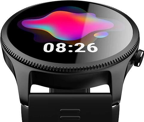 Actual product image Noise NoiseFit Halo Smartwatch Statement Black (42 mm)