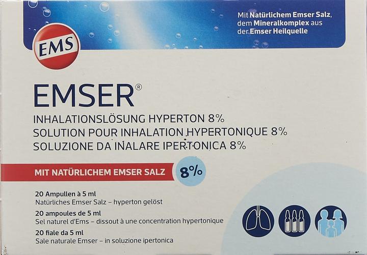 Produktbild Emser Inhalationslösung 8 % hypertonisch