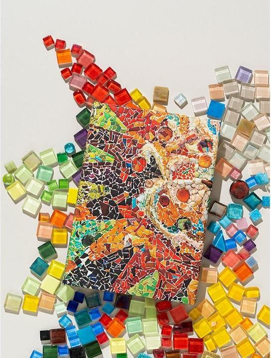 Image du produit Paperblanks Carnet de notes Soleil de Gaudi 9.5 x 14 cm, Ligné, Orange (9,5 x 14 cm, À rayures, Couverture rigide)
