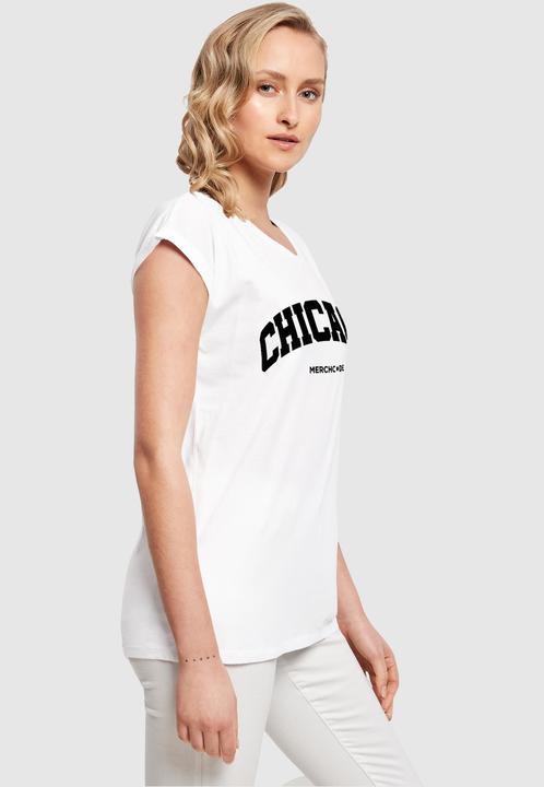 Immagine prodotto Merchcode Maglietta da donna Chicago Wording - 117985 (XXL)