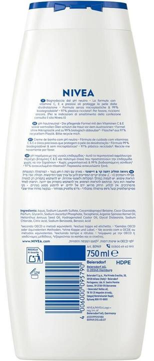 Image du produit NIVEA Care Diamond Pflegebad Fl 750ml (498.67 ml, Bain moussant)