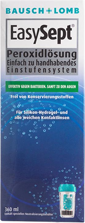 Actual product image Bausch + Lomb EasySept (Peroxide system, 360 ml)