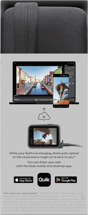 Productafbeelding GoPro Hero13 Black Creator Edition (60p, Bluetooth, WiFi)