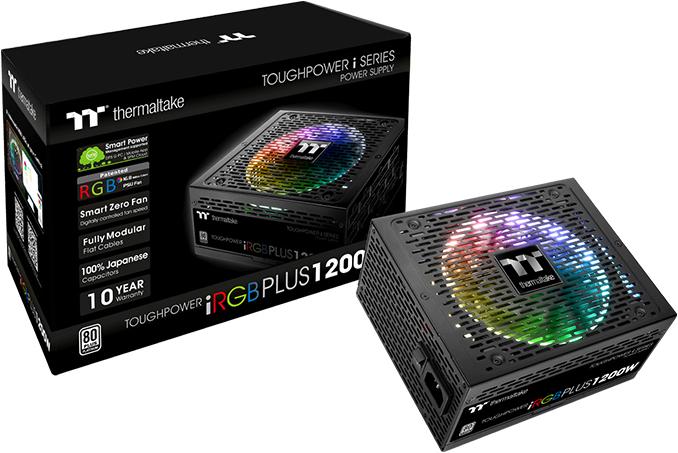 Actual product image Thermaltake Toughpower iRGB Plus Platinum (1200 W)