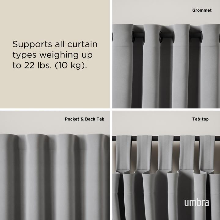 Actual product image Umbra Curtain rail Loop 107-306 cm