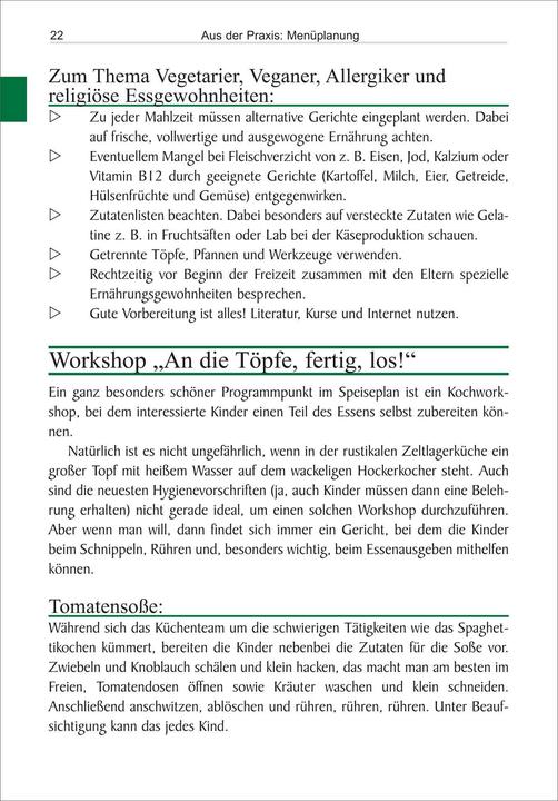 Produktbild Kochen 3 für Gruppen und Zeltlager (Deutsch, Wolfgang Ries, 2021)