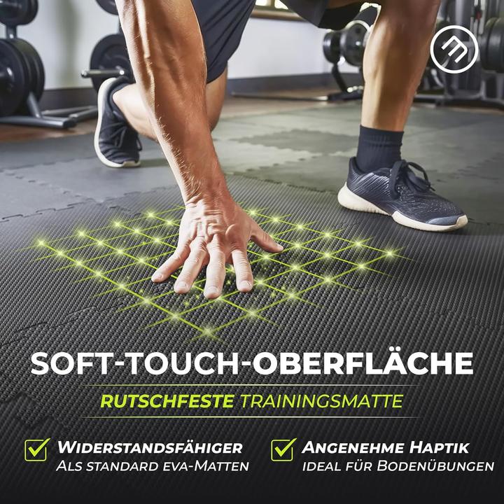 Produktbild BeMaxx Antislipx Schutzmatten Puzzlematte-Set (1 cm)