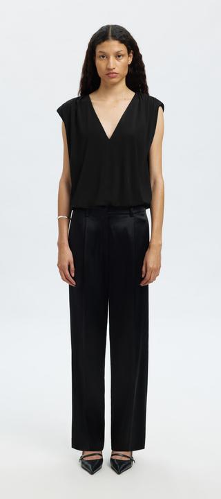 Immagine prodotto Selected Ärmelloses Oberteil mit V-Ausschnitt (M)