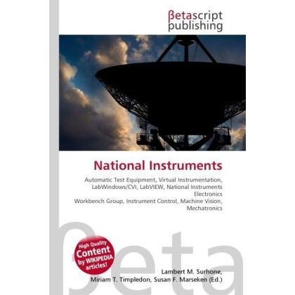 National Instruments, Fachbücher von Lambert M. Surhone, Miriam T. Timpledon, Susan F. Marseken