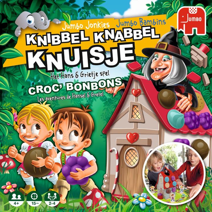 Produktbild Jumbo Knibbel Knabbel Knuisje (Deutsch, Französisch, 2 - 4 Spieler)