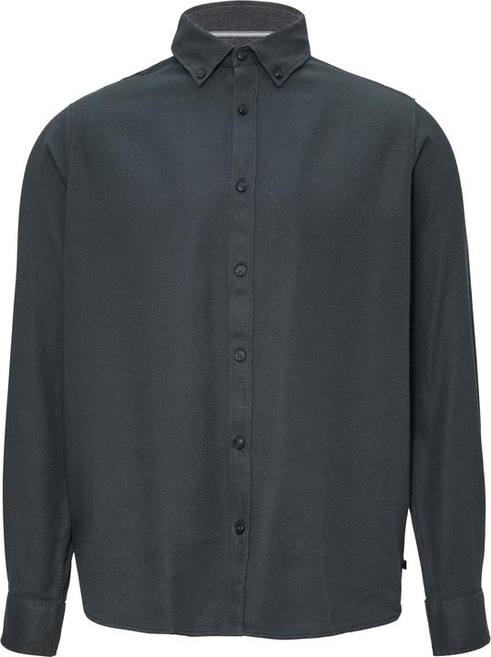 Actual product image S.Oliver Hemd Regular Fit: Strukturiertes Baumwollhemd mit Button-down-Kragen (XL)