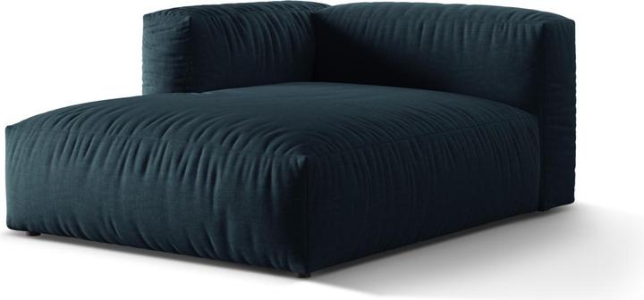 Image du produit Micadoni Chaise longue modulable gauche, "Martina", 1 Place, 176x123x75 Fabriqué en Europe (Recamière)