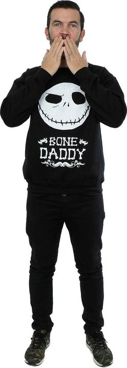 Actual product image Disney Mens Nightmare Before Christmas Bone Daddy Sweatshirt (M)